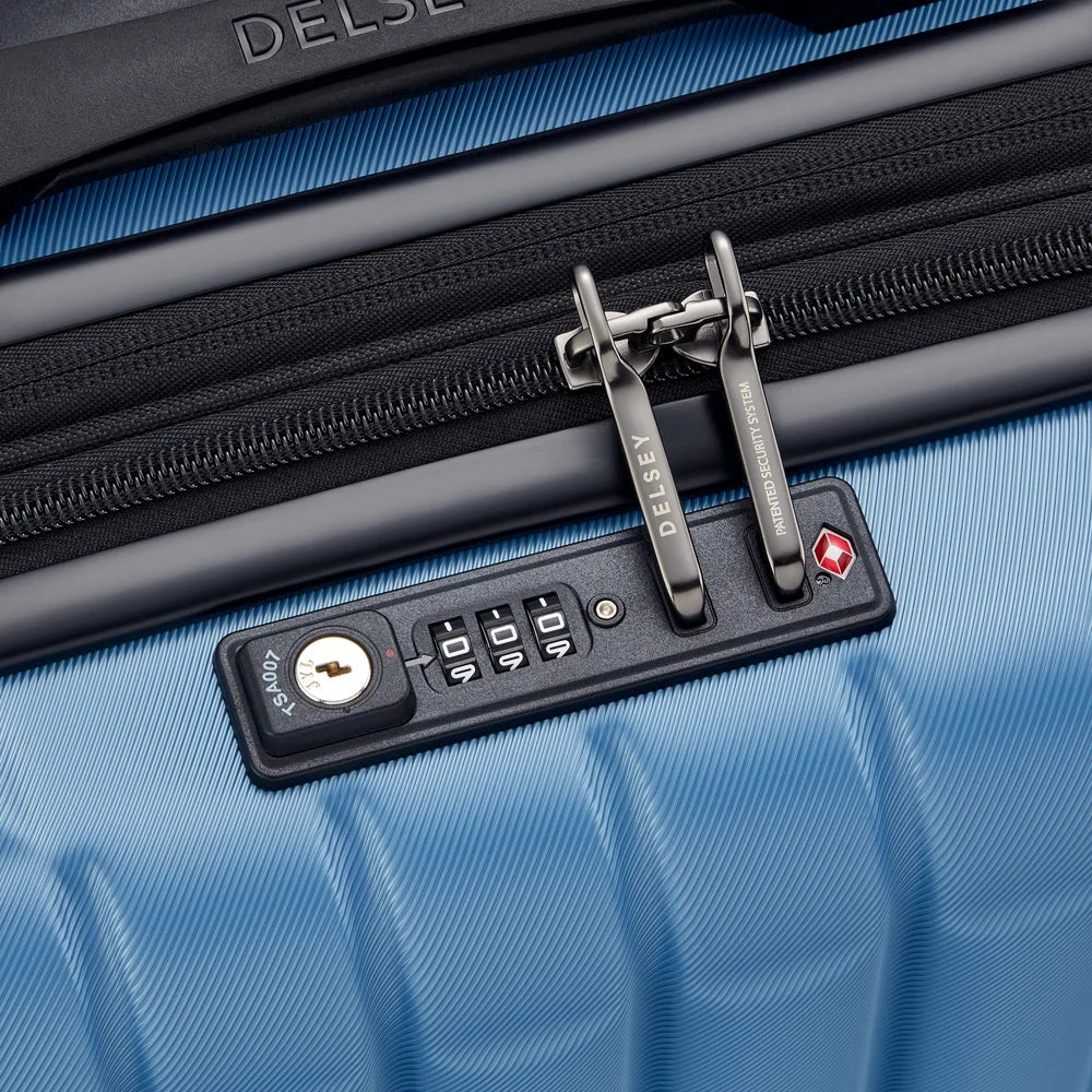 LONGITUDE Expandable Cabin Suitcase 55 CM ANTHRACITE Promotional Price