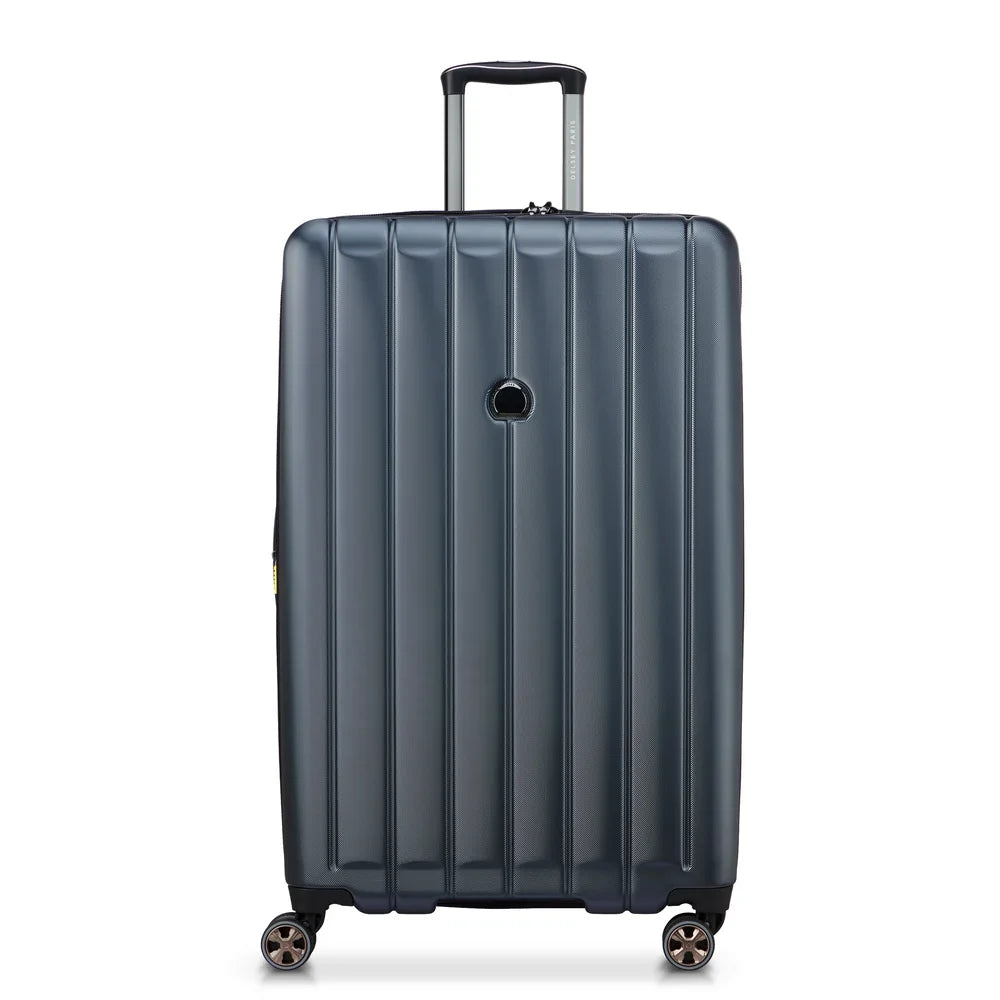 LONGITUDE Expandable Extra Large Suitcase Check-In 81 CM BLUE Promotional Price