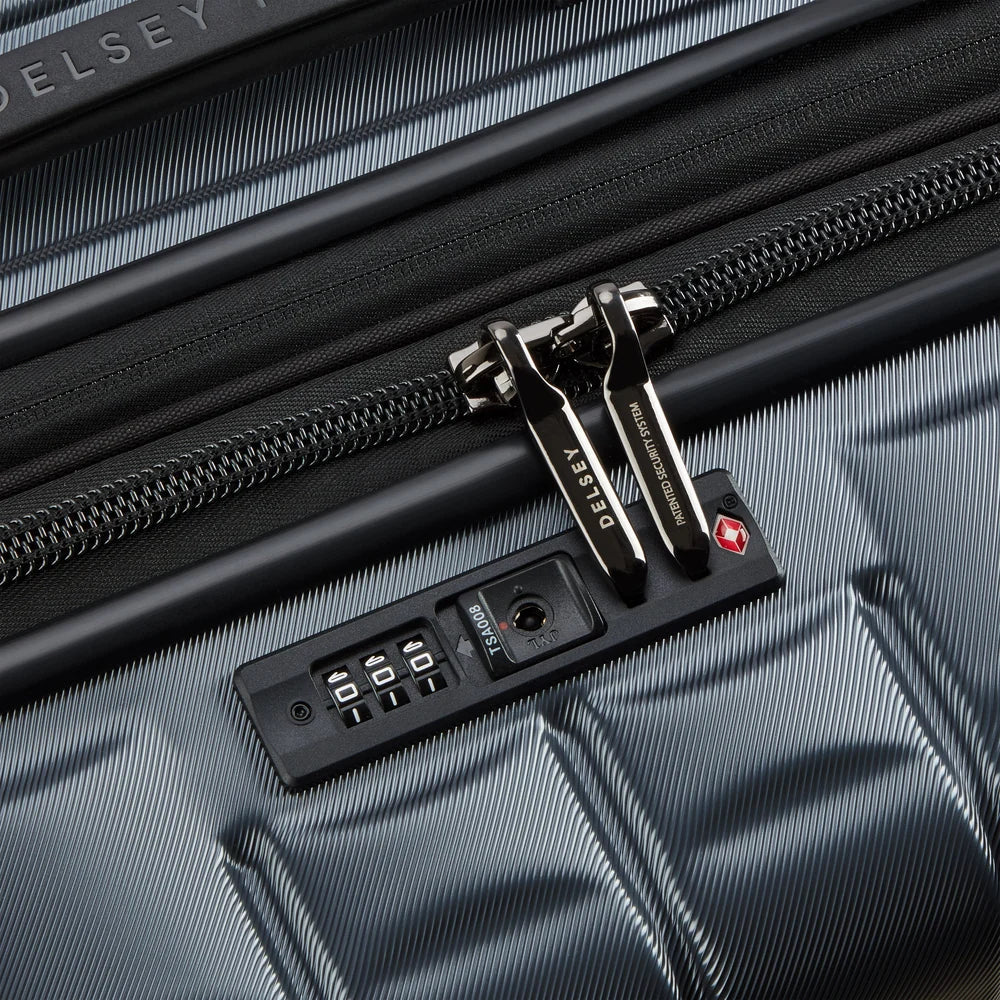 LONGITUDE Expandable Extra Large Suitcase Check-In 81 CM BLUE Promotional Price