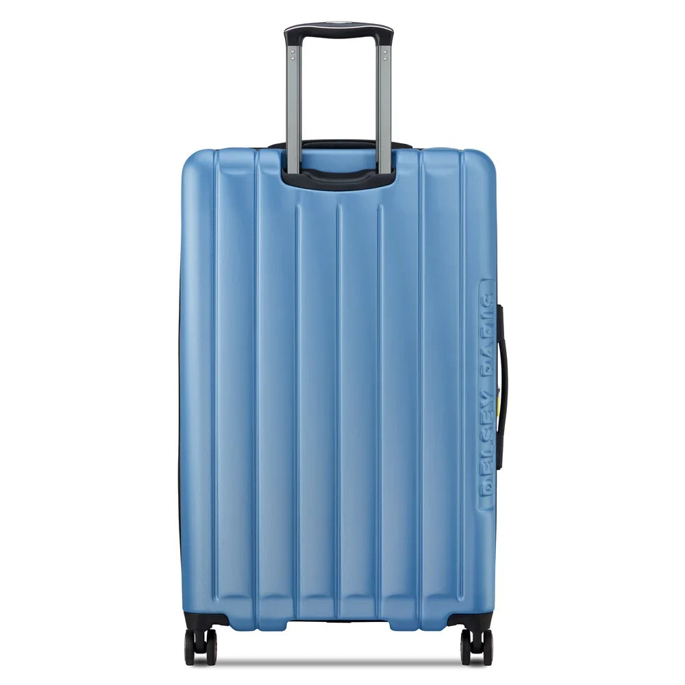 LONGITUDE Expandable Extra Large Suitcase Check-In 81 CM BLUE Promotional Price