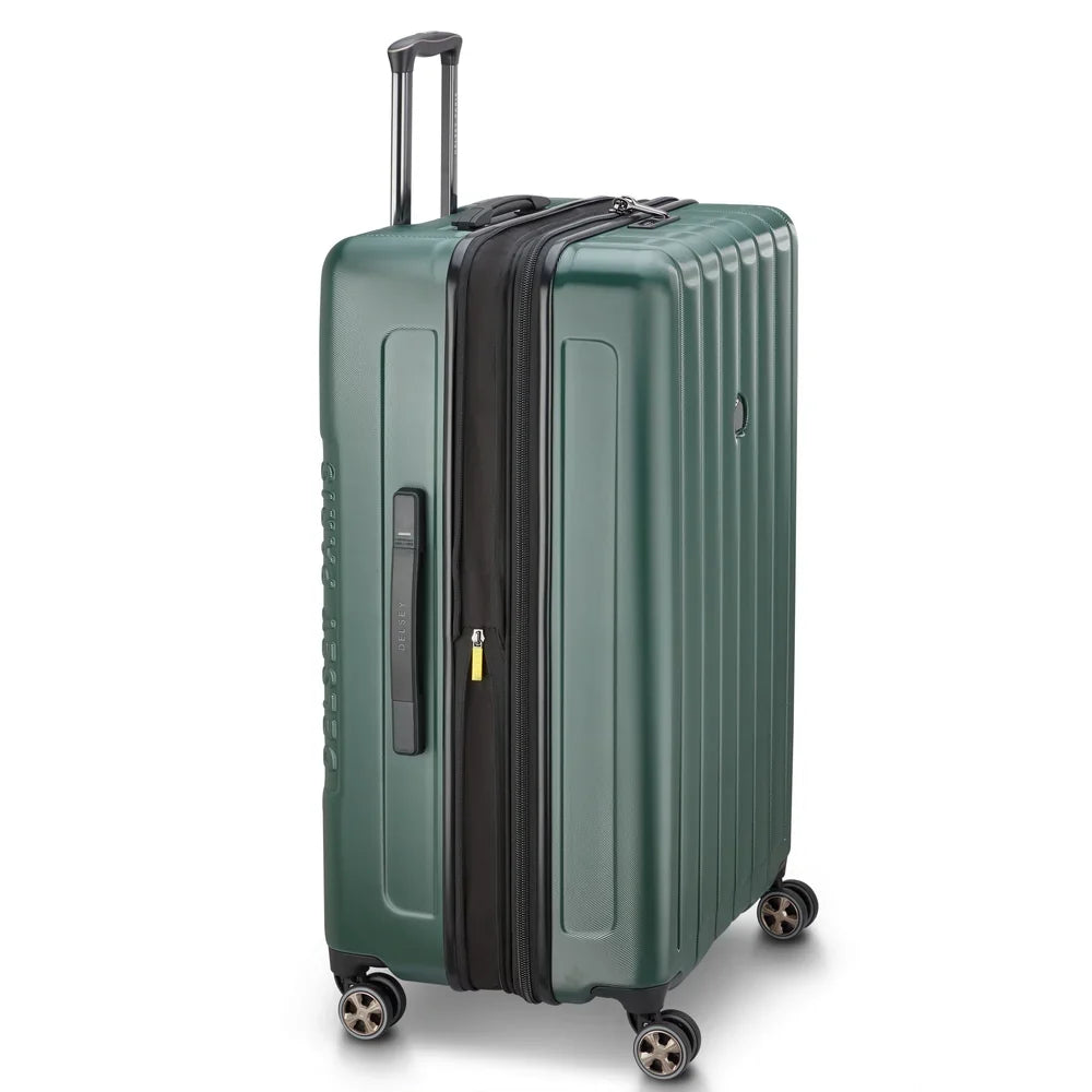 LONGITUDE Expandable Extra Large Suitcase Check-In 81 CM BLUE Promotional Price
