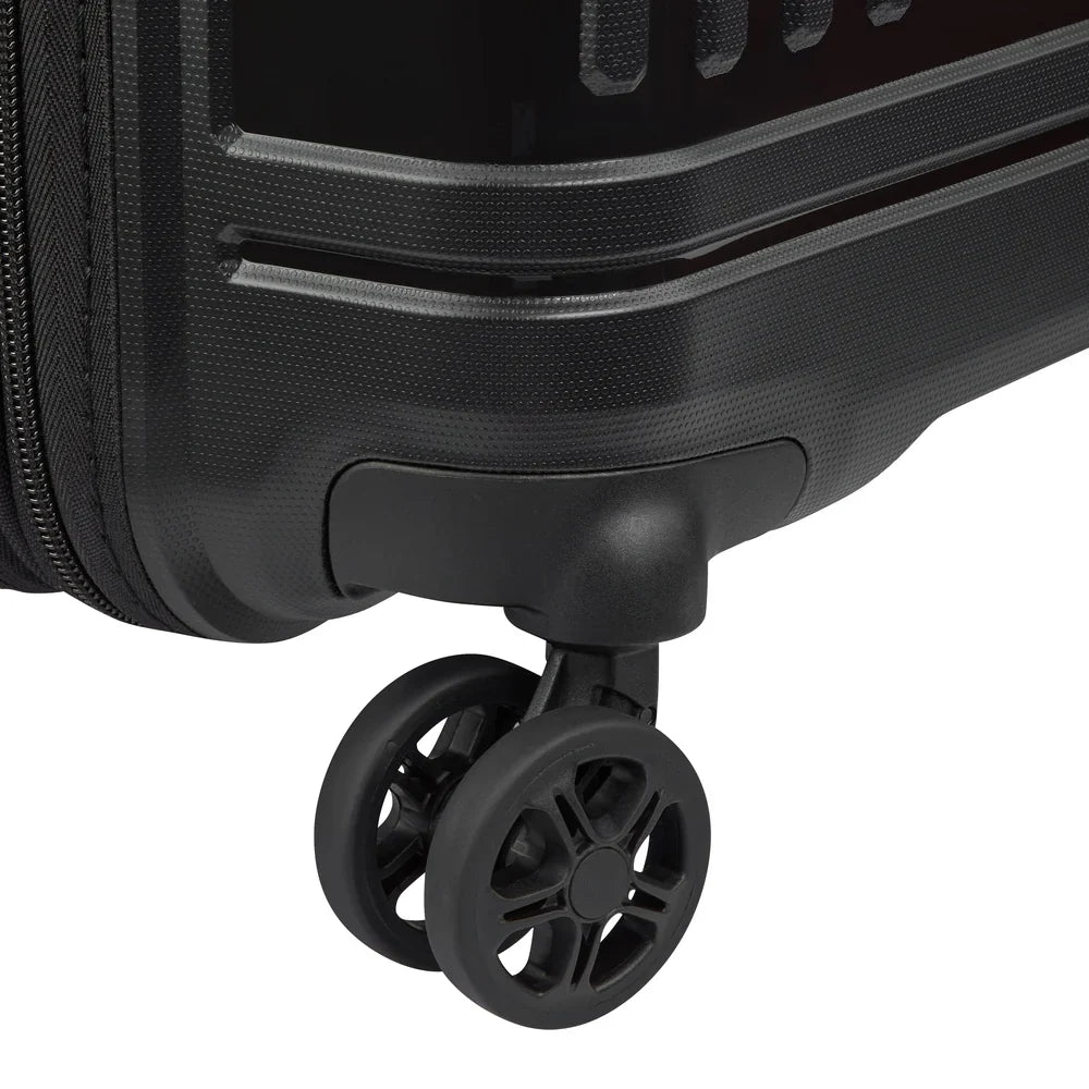 LUTECE SE Suitcase Cabin Expandable 55 CM BLACK Promotional Price