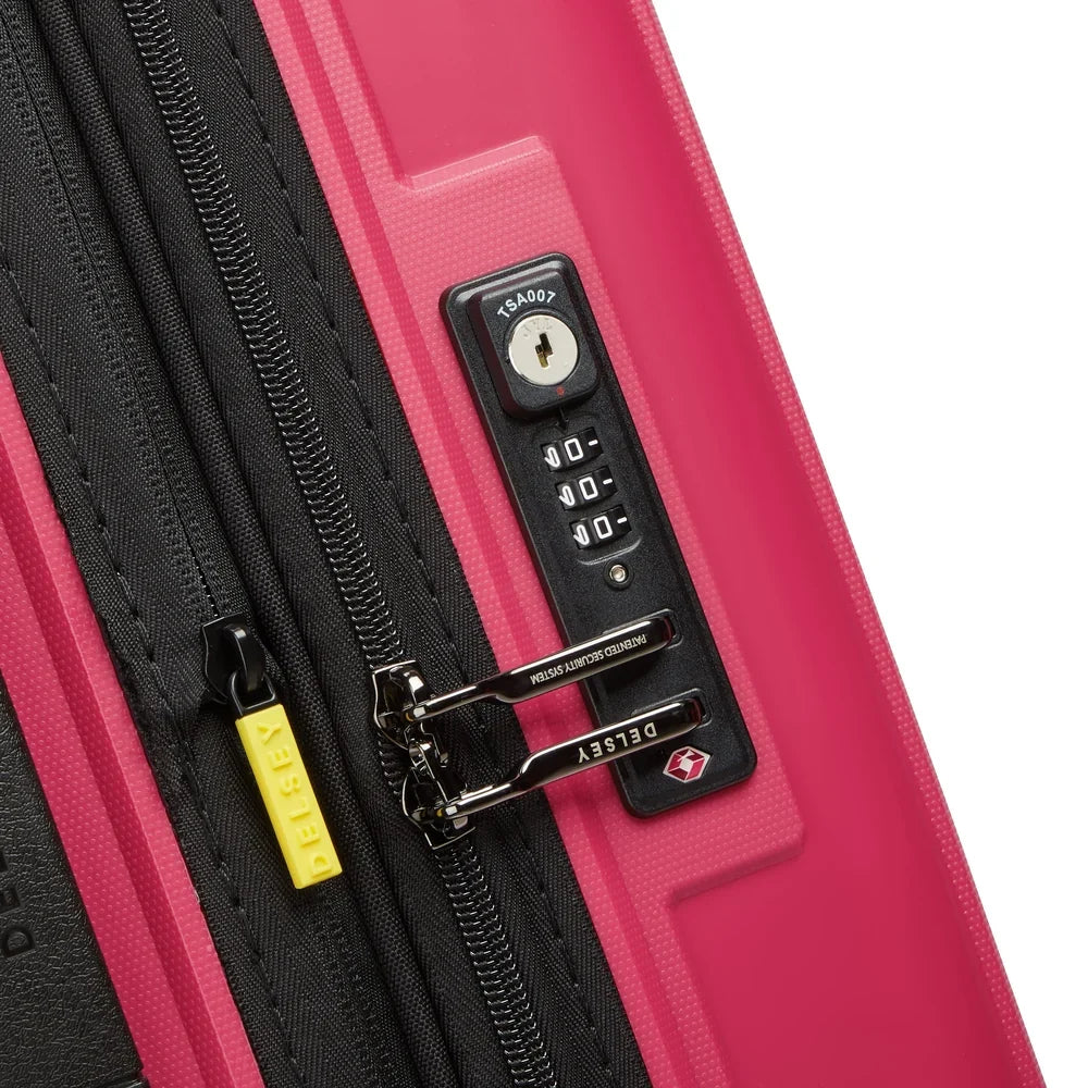 LUTECE SE Suitcase Cabin Expandable 55 CM BLACK Promotional Price