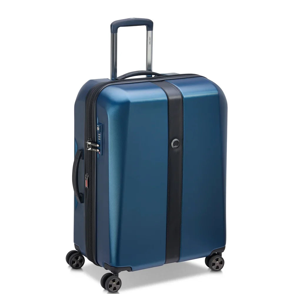 PROMENADE HARD 2.0 Suitcase Check-In Expandable 66 CM BLUE Promotional Price