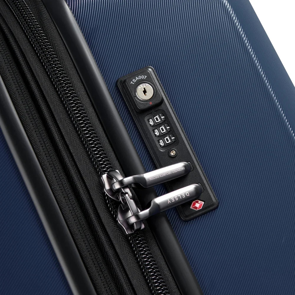PROMENADE HARD 2.0 Suitcase Check-In Expandable 66 CM BLUE Promotional Price