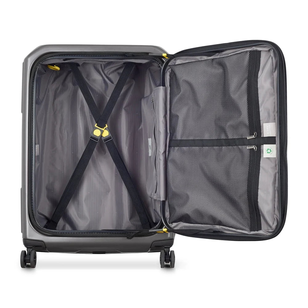 SECURITIME ZIP Suitcase Check-In Expandable 65.5 CM ANTHRACITE Promotional Price