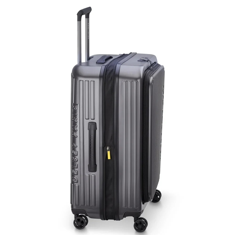 SECURITIME ZIP Suitcase Check-In Expandable 65.5 CM ANTHRACITE Promotional Price